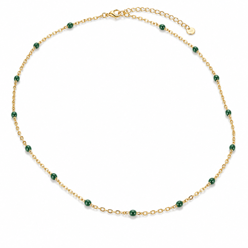 Minimal Green Neck Chain