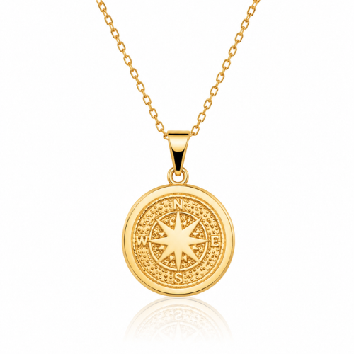 Golden Compass Locket