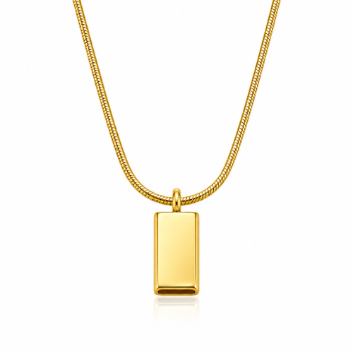 Gold Bar Locket