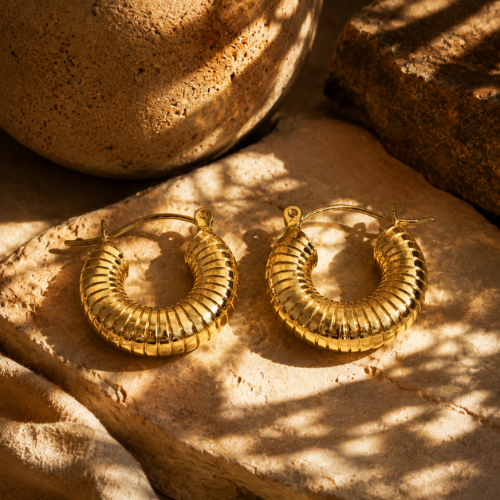 Plain Shell Hoops