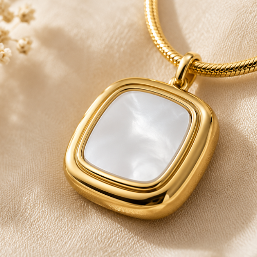 Bell Squared Locket