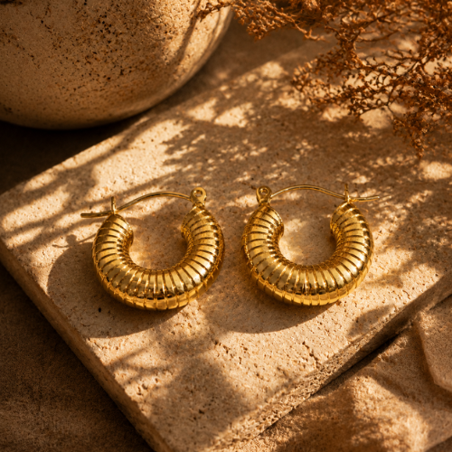 Plain Shell Hoops